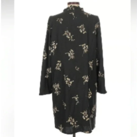 NWT Women's J.Crew Ruffleneck Floral Shift Dress - Picture 12 of 12